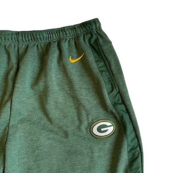 Green Bay Packers Nike Sideline Player Therma Pants Green Men’s Size 4XL Tall - Picture 8 of 10